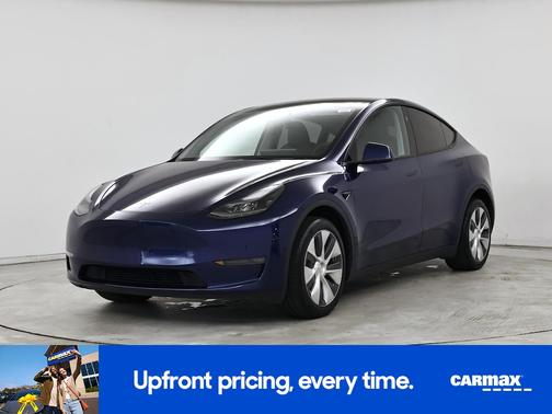 Blue 2024 Tesla Model Y Long Range