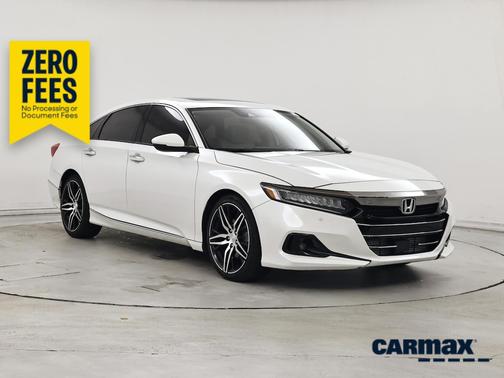 White 2022 Honda Accord Touring