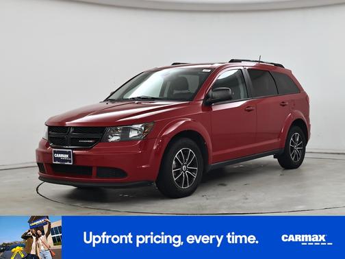 Red 2018 Dodge Journey SE