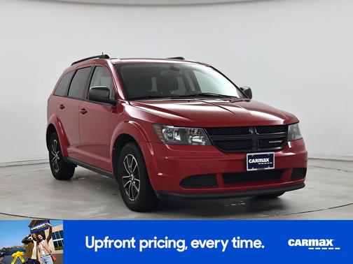 Red 2018 Dodge Journey SE