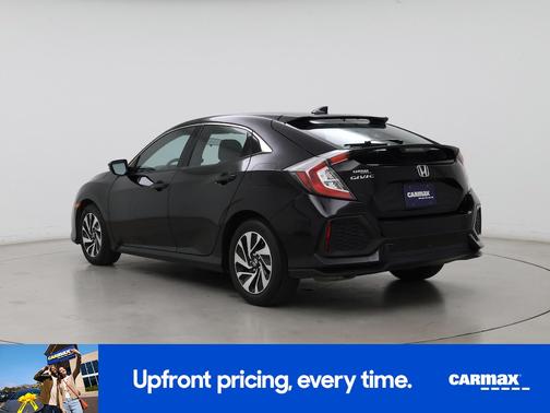 Black 2017 Honda Civic LX