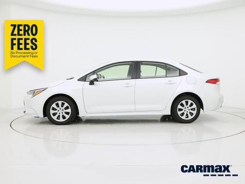 White 2025 Toyota Corolla Hybrid LE