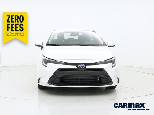 White 2025 Toyota Corolla Hybrid LE