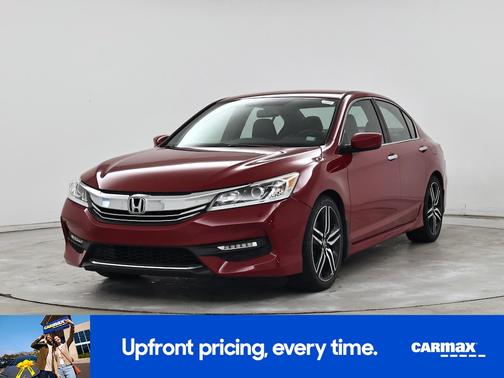 Red 2017 Honda Accord Sport SE