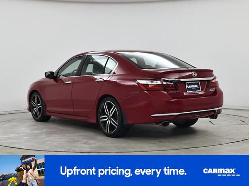 Red 2017 Honda Accord Sport SE