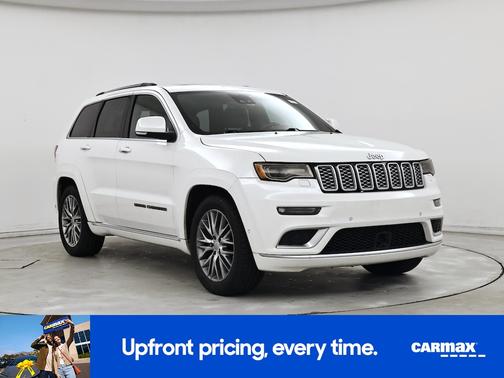 White 2017 Jeep Grand Cherokee Summit