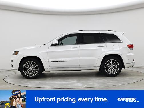 White 2017 Jeep Grand Cherokee Summit