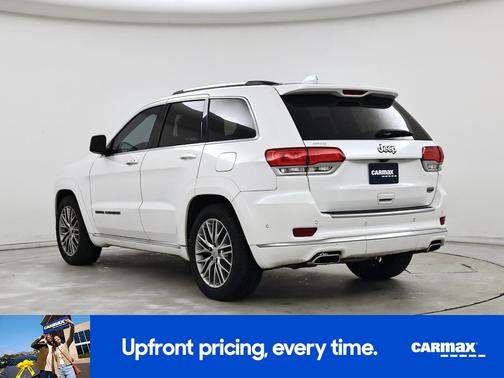 White 2017 Jeep Grand Cherokee Summit