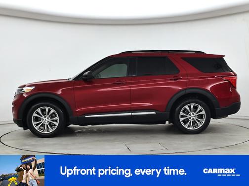 Red 2020 Ford Explorer XLT