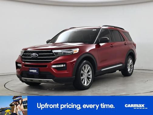 Red 2020 Ford Explorer XLT