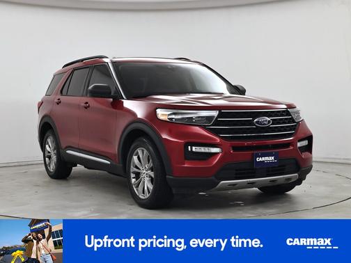 Red 2020 Ford Explorer XLT