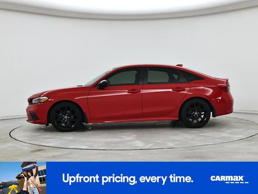 Red 2022 Honda Civic Sport