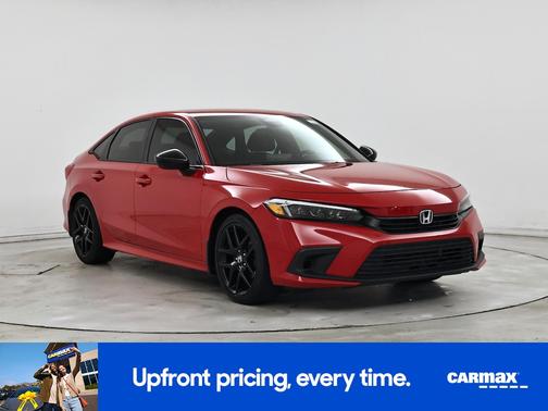 Red 2022 Honda Civic Sport