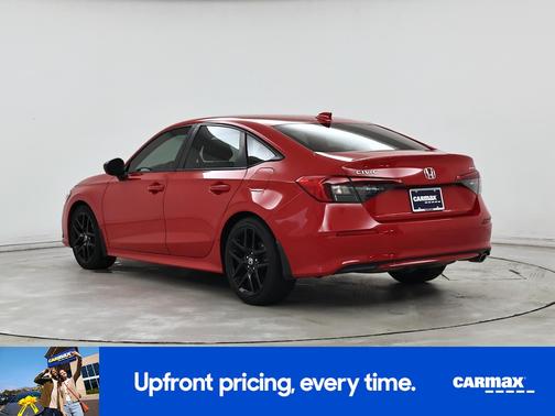 Red 2022 Honda Civic Sport