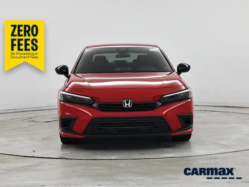 Red 2022 Honda Civic Sport