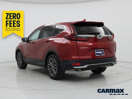 Red 2021 Honda CR-V EX-L