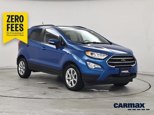 Blue 2020 Ford EcoSport SE