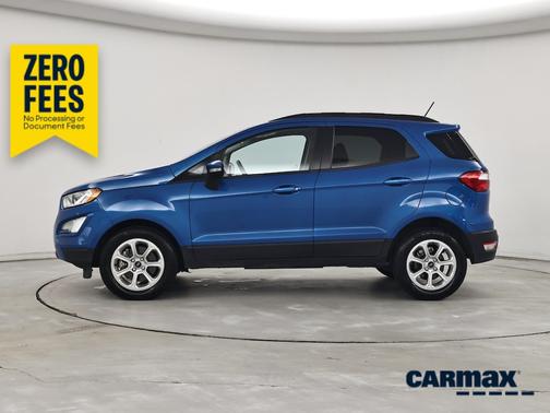 Blue 2020 Ford EcoSport SE