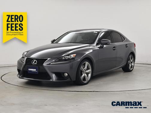 Gray 2014 Lexus IS 350