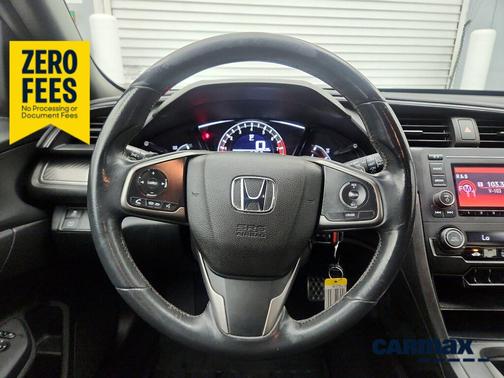 Black 2018 Honda Civic Sport