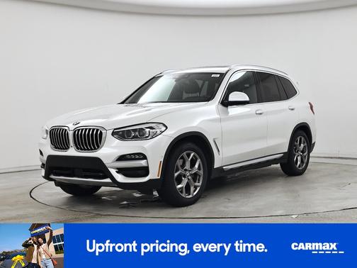 White 2021 BMW X3 XDrive30i
