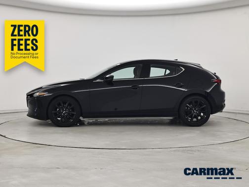 Black 2021 Mazda Mazda3 Premium