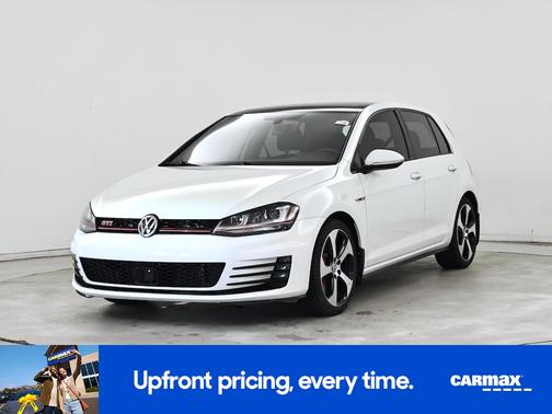 White 2017 Volkswagen Golf GTI Autobahn