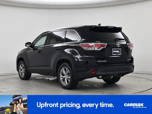 Black 2015 Toyota Highlander XLE