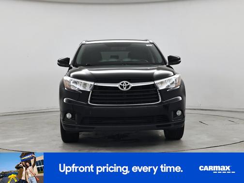 Black 2015 Toyota Highlander XLE