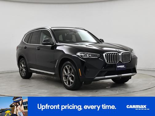 Black 2024 BMW X3 XDrive30i