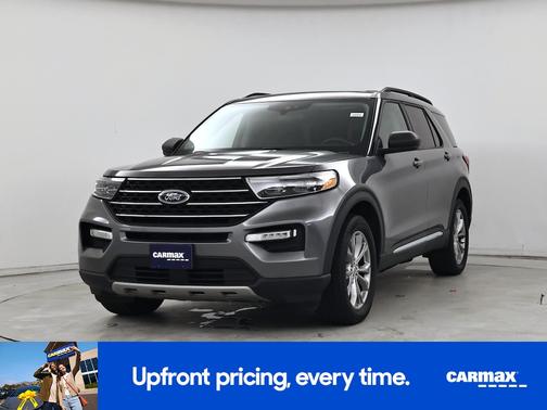 Gray 2021 Ford Explorer XLT