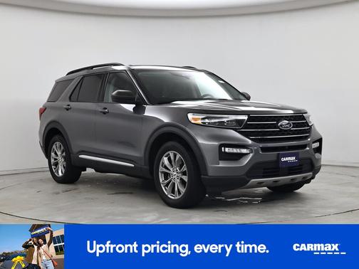 Gray 2021 Ford Explorer XLT