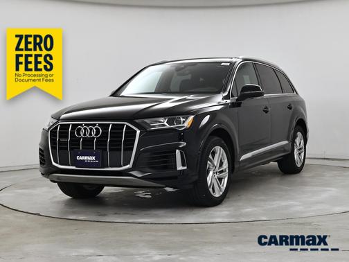 Black 2020 Audi Q7 Premium