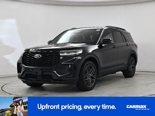 Black 2025 Ford Explorer ST-Line