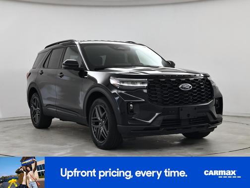 Black 2025 Ford Explorer ST-Line
