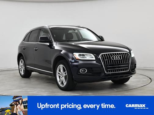 Blue 2017 Audi Q5 Premium