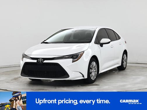 White 2022 Toyota Corolla LE