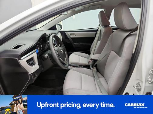 White 2015 Toyota Corolla LE