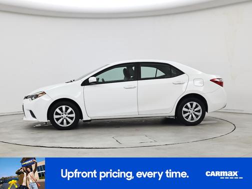 White 2015 Toyota Corolla LE