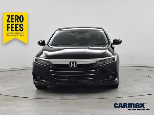 Black 2021 Honda Accord EX-L