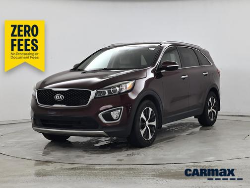 Burgundy 2017 Kia Sorento EX