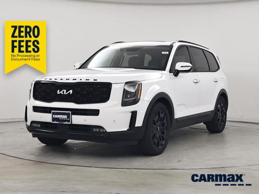 White 2022 Kia Telluride SX