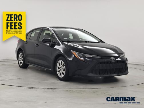 Black 2020 Toyota Corolla LE