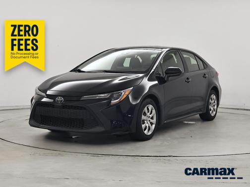 Black 2020 Toyota Corolla LE