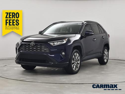 Blue 2019 Toyota RAV4 Limited