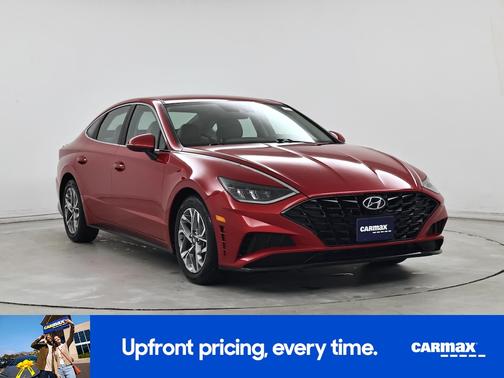 Red 2021 Hyundai SONATA SEL