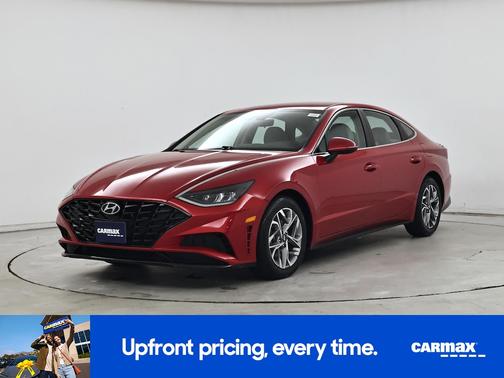 Red 2021 Hyundai SONATA SEL