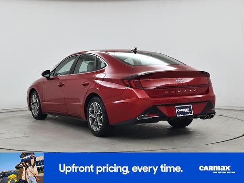 Red 2021 Hyundai SONATA SEL