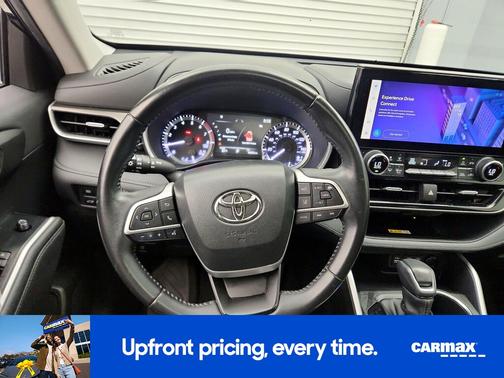 Blue 2023 Toyota Highlander XLE