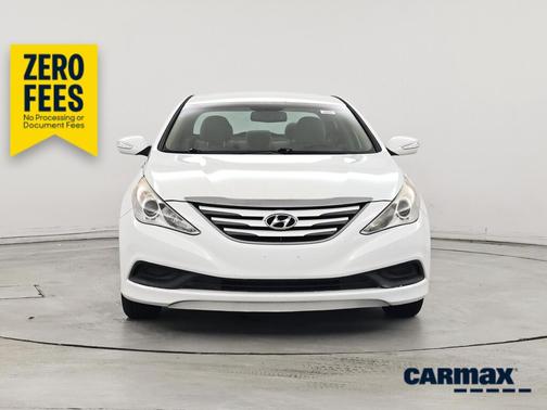 White 2014 Hyundai SONATA GLS